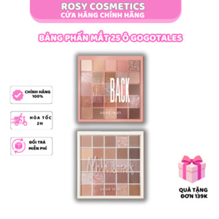 [HOẢ TỐC] Bảng mắt 25 Ô Nhũ Lì GOGO TALES make up cá nhân chuyên nghiệp GT282 Back To Reality Lâu Trôi ROSYSINCE2023