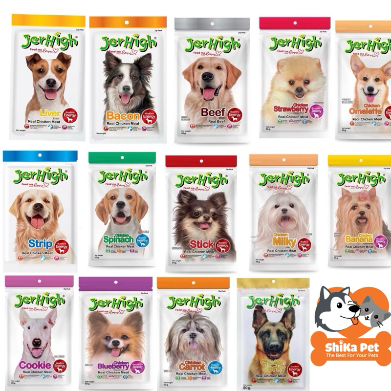 JERHIGH SNACK MỀM CHO CHÓ BÁNH THƯỞNG