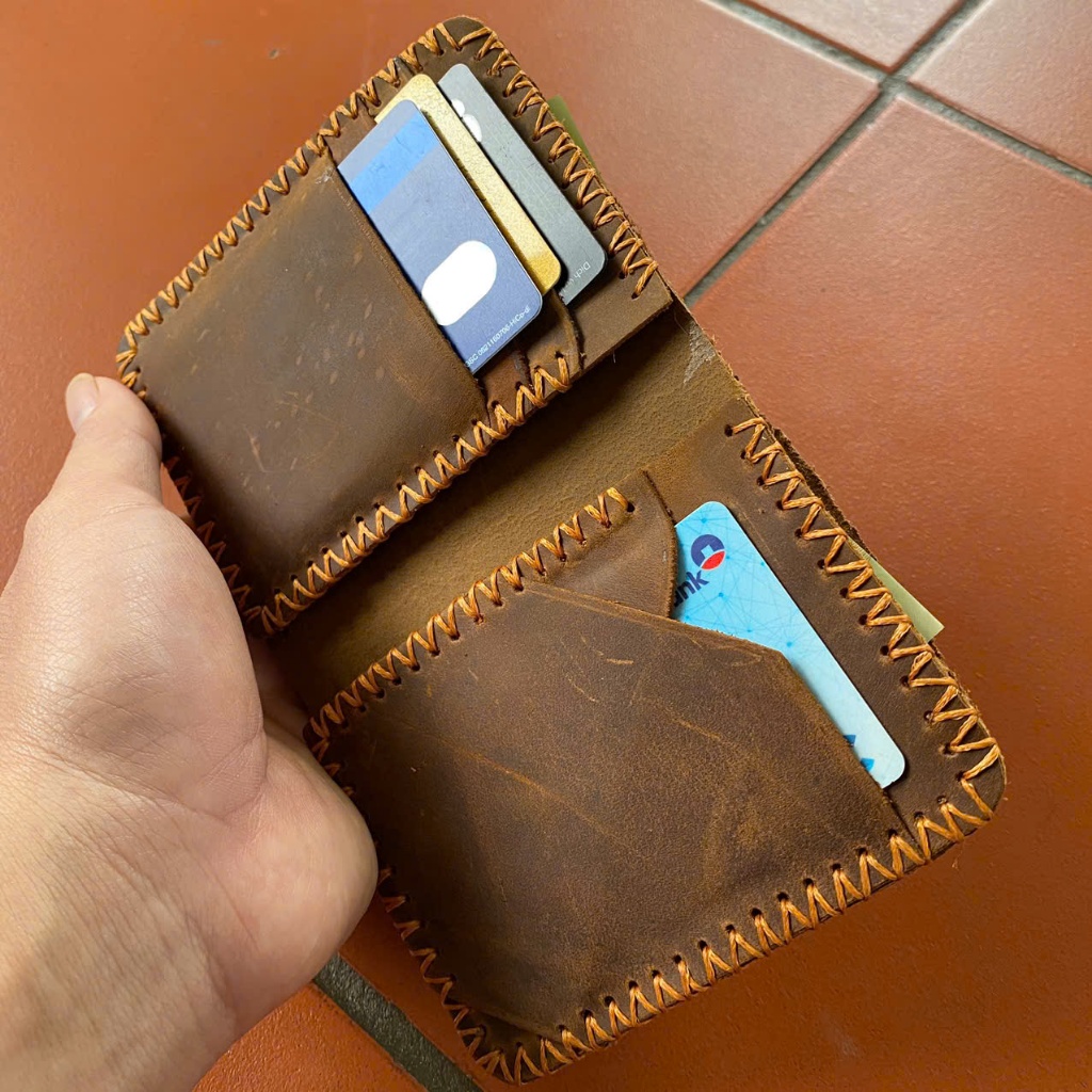 Ví Nam Da Bò Thật, Bóp Nam Thời Trang Tiện Lợi