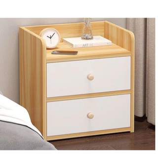 Kệ tủ gỗ đầu giường (loại 2 ngăn tủ)