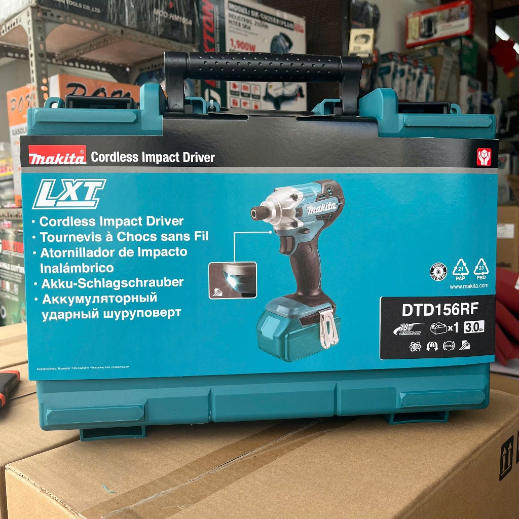 Máy vặn vít dùng pin 18V Makita DTD156RF ( 1 pin 3.0ah , 1 sạc )