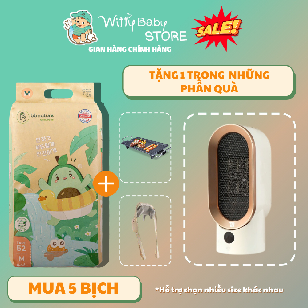 [BBNature Care Plus] [Mẫu mới] Combo 5 BBNature Care Plus Tặng quà HOT.