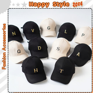 Mũ Lưỡi Trai Thêu Chữ Cái Tên Đủ 21 Chữ Từ A -> Y Nón Kết Chất Kaki Form Unisex Nam Nữ N162