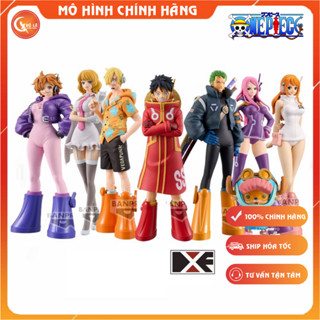  Mô hình One Piece The Grandline Series Egghead chính hãng Bandai DXF Figure Zoro Luffy Nami Robin 