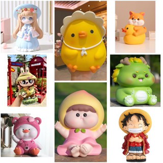   Tặng Kèm Tượng Mini  Giá sỉ Combo 5 Tượng Tô Màu Thạch size lớn cao cho bé 17-22cm 