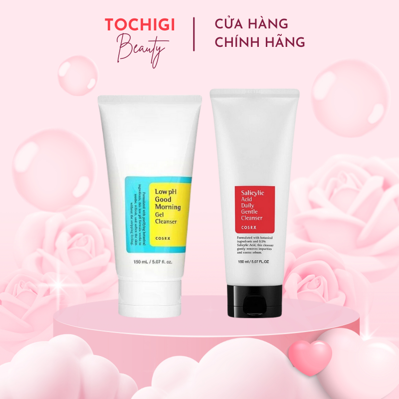 Sữa Rửa Mặt Cosrx Low PH Good Morning Gel Cleanser Dạng Gel Chiết Từ Dầu Cây Trà 150mL