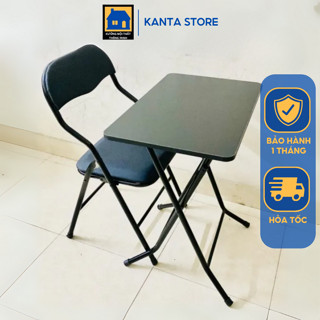 Bộ Bàn Ghế Gấp Gọn Học Sinh Sinh Viên Mở Lớp Học ( cao 70 mặt 40x60 cm)