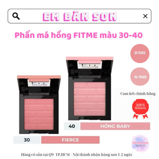 [ Màu 30 - 40] Phấn má hồng MAYBELLINE - FIT ME