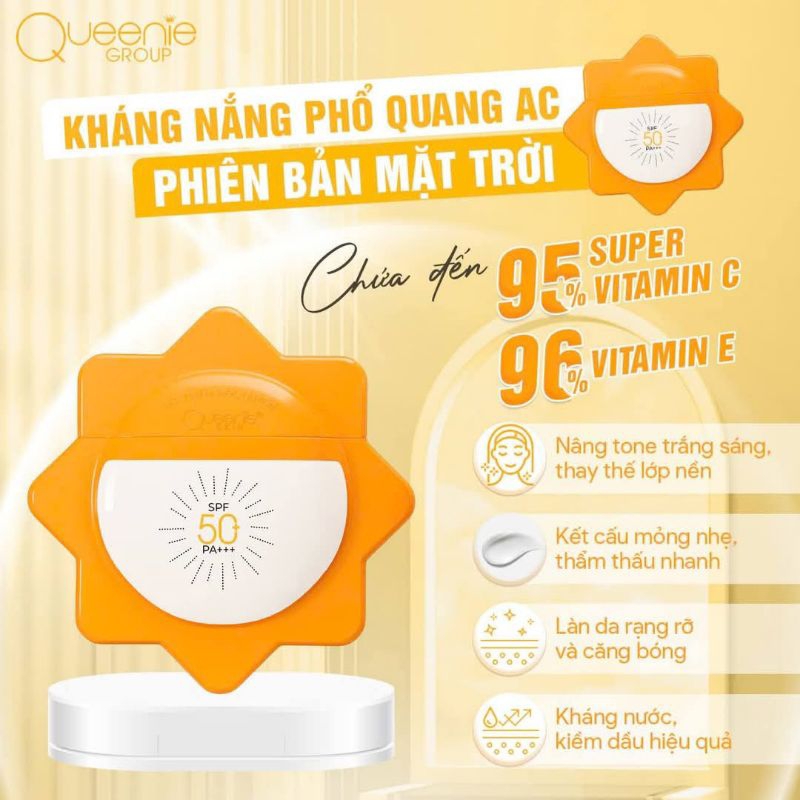 KEM CHỐNG NẮNG QUEENIE SKIN