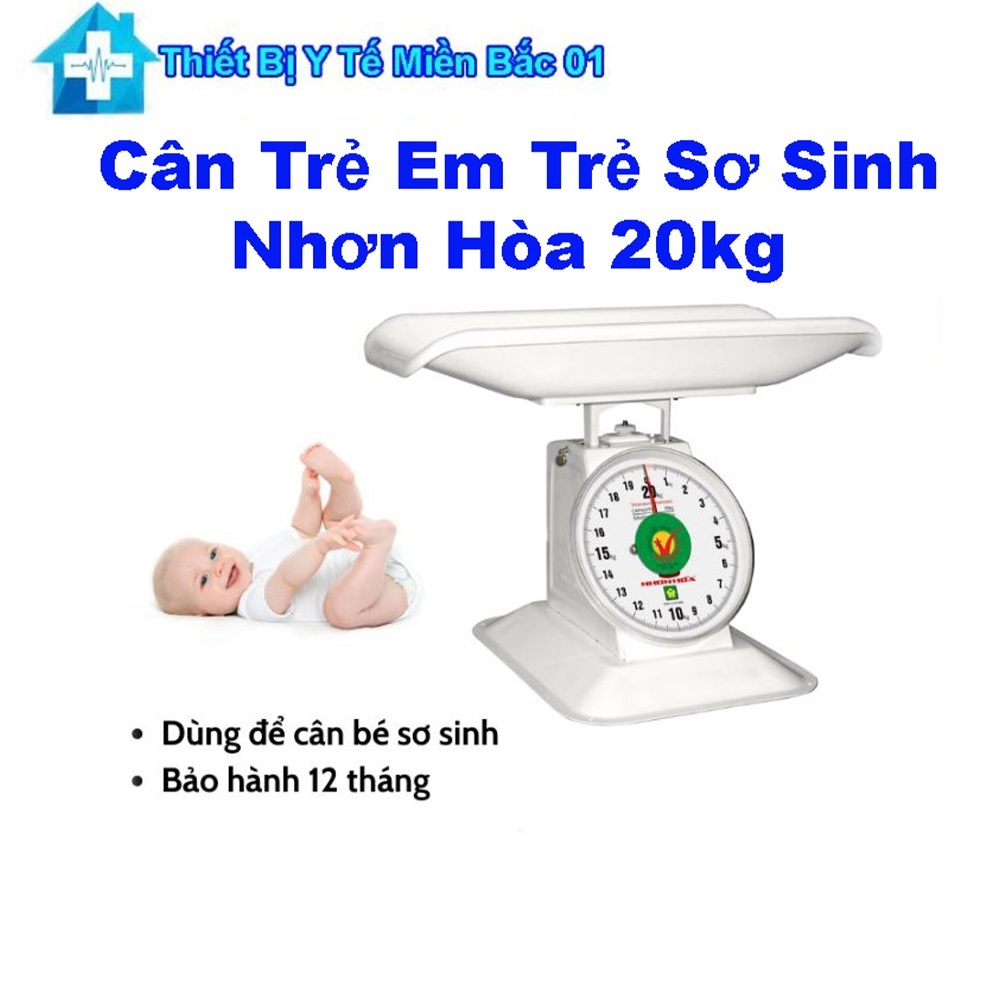 Cân Trẻ Em Cân Sơ Sinh Nhơn Hòa 20kg