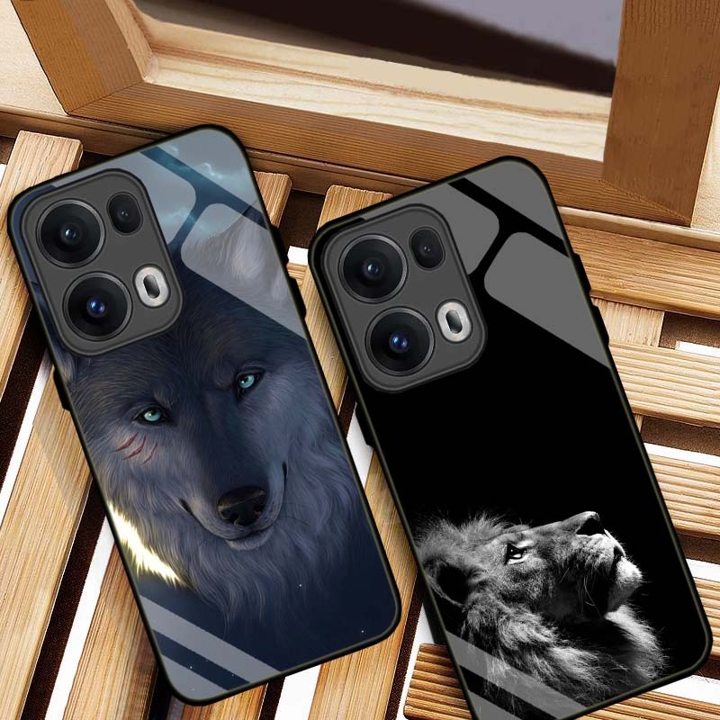 Ốp Lưng OPPO RENO 13 5G, RENO 13F 5G, RENO 13 PRO 5G Lưng Kính Cường Lực Cao Cấp