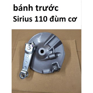 Má đùm (nắp đùm) bánh trước Sirius 110 xăng cơ màu xám (hàng tháo xe).