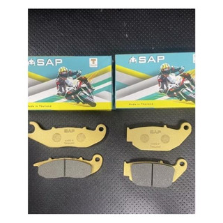 Bố thắng đĩa Hond msx 125 Trước + Sau - Thương Hiệu SAP Thailand