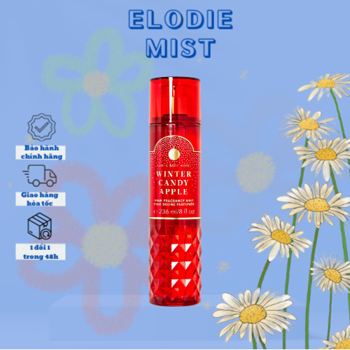 + 𝗲𝗹𝗼𝗱𝗶𝗲𝗺𝗶𝘀𝘁 + Xịt Thơm Toàn Thân Bath & Body Works Body Mist - APPLE