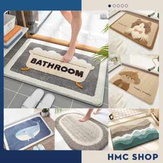  Thảm lau chân chùi chân thảm LÔNG CỪU 40x60cm nhiều mẫu lựa chọn 