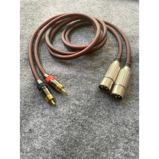 Cặp dây jack Canon Đực/ Canon Cái ra AV, loại tốt, dài 1m, giá 1 cặp