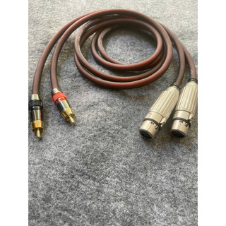 Cặp dây jack Canon Đực/ Canon Cái ra AV, loại tốt, dài 1m, giá 1 cặp