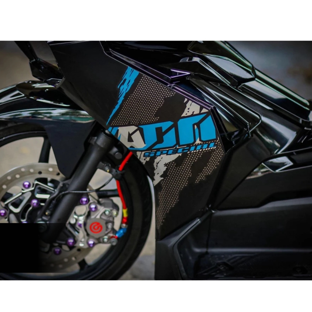 Tem rời ADN xanh cho AB AirBlade đen HOT 2025