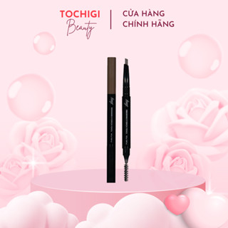 Chì kẻ mày The Face Shop Designing Eyebrow Pencil 0.3g 2 đầu nét mảnh chống nước bền màu lâu trôi