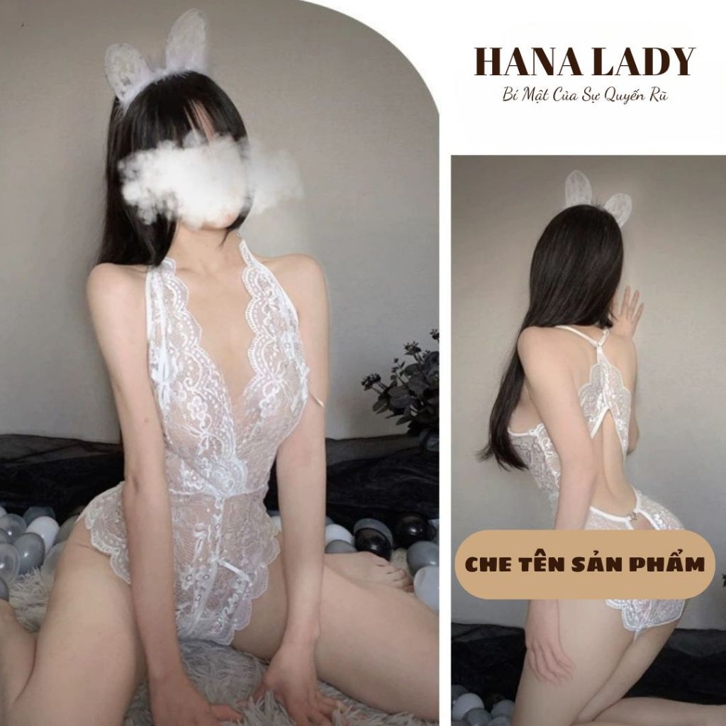Đồ ngủ body 2 dây - Bodysuit ren hoa nổi hở lưng không đáy VN537 | BigBuy360 - bigbuy360.vn