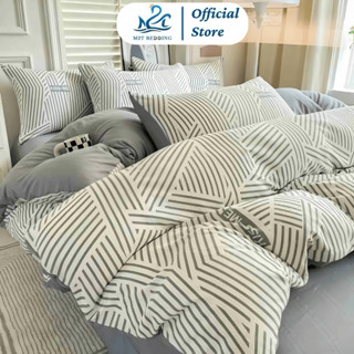 Bộ chăn ga gối Icy M2T BEDDING, 1 vỏ chăn mền, 1 drap ga giường và 2 vỏ gối