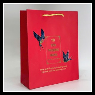 Túi yến sào 100gr size 28*23*8/size 18*23*8cm mẫu sang trọng & cực đẹp