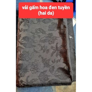 Vải gấm hai da