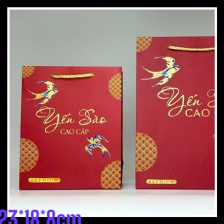 Túi yến sào 100gr size 28*23*8/size 18*23*8cm mẫu sang trọng & cực đẹp