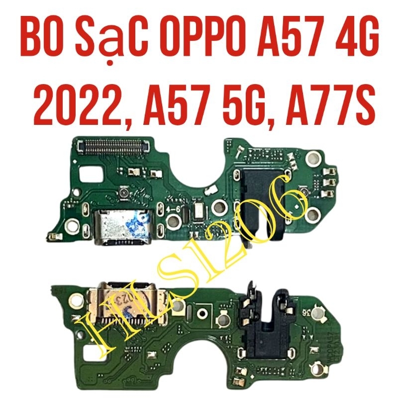 Cụm Sạc Oppo A57 2022/ A77 5G / A77 4G / A77s / K10 5G / A57s / Realme 9i