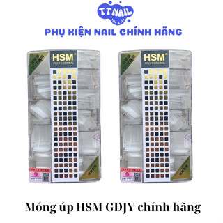 Móng up HSM GDJY chính hãng đủ 4 fom,vuông,tròn,thang,bầu.Phụ kiện nail chính hãng