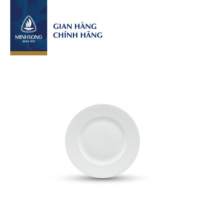 Tô, Dĩa Sứ Cao Cấp Minh Long - Camellia - Trắng