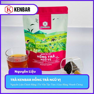  Trà Kenbar Hồng Trà Ngũ Vị túi 200gr Tặng kèm công thức 