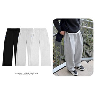 Quần Nỉ Dài Form Rộng NOCTURNAL Hindless Layered Sweat Pants Unisex Nam Nữ Local Brand Co Giãn Tốt