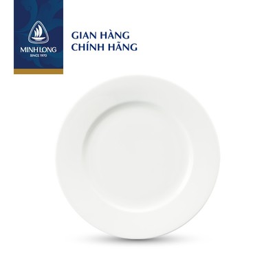 [GIÁ ƯU ĐÃI] Dĩa Sứ Cao Cấp Minh Long - Camellia IFP - Trắng Ngà (Logo IFP)