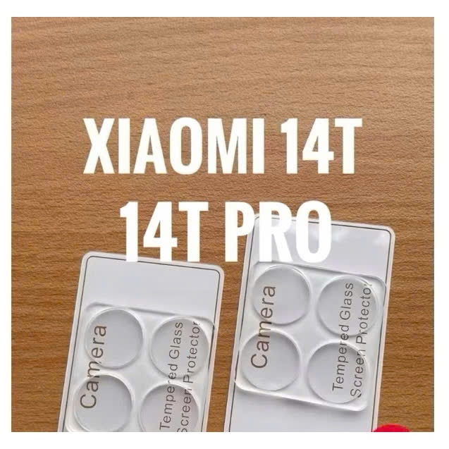 Kính cường lực cụm CAMERA Xiaomi 14T , Xioami 14T Pro trong suốt siêu bảo vệ camera (gtk)