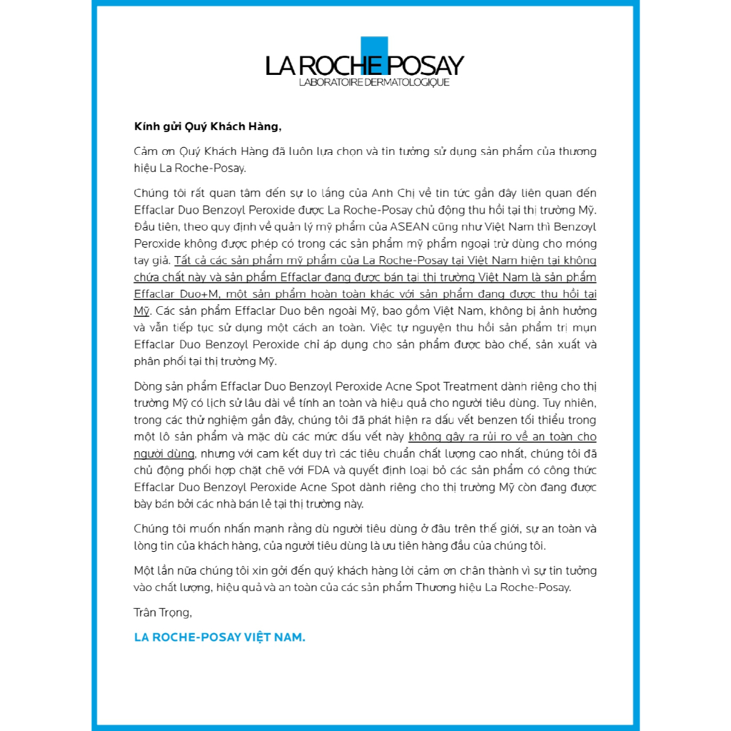 Kem dưỡng giảm mụn nhanh 8 giờ La Roche-Posay Effaclar DUO+ M 7.5ml/40ml | BigBuy360 - bigbuy360.vn