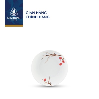 Tô, Dĩa Sứ Cao Cấp Minh Long - Daisy - Hồng Mai