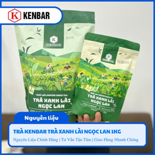 Trà Kenbar Trà Xanh Lài Ngọc Lan túi 1kg tặng kèm công thức pha chế