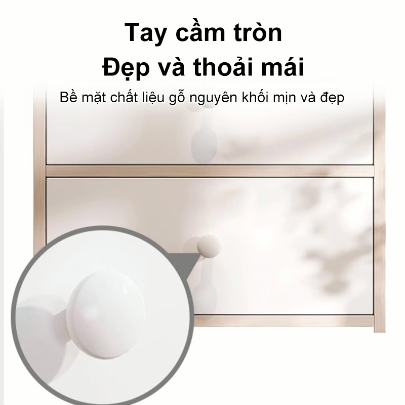 BMZAR Tủ Đầu Giường Kệ Đầu Giường 2 Ngăn Kéo Gỗ Tiện Lợi Loại Tốt gỗ tự nhiên Mẫu Mới | BigBuy360 - bigbuy360.vn