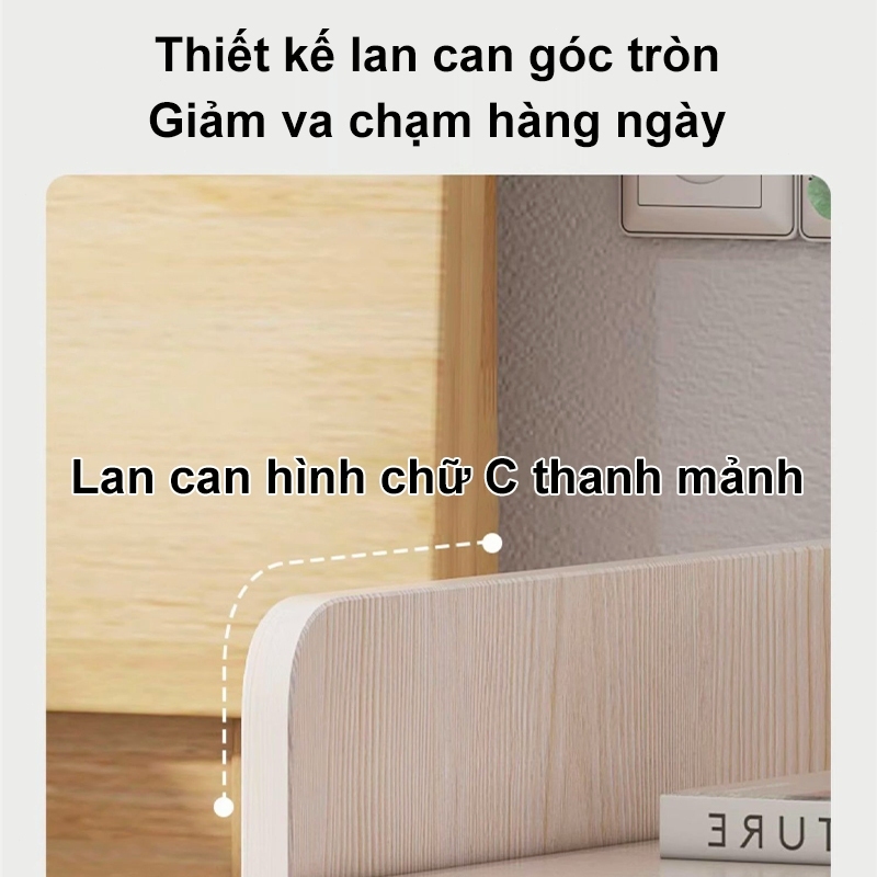 BMZAR Tủ Đầu Giường Kệ Đầu Giường 2 Ngăn Kéo Gỗ Tiện Lợi Loại Tốt gỗ tự nhiên Mẫu Mới | BigBuy360 - bigbuy360.vn