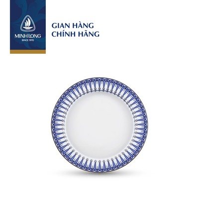 Tô, Dĩa Sứ Cao Cấp Minh Long - Đồng Tâm Xanh Dương