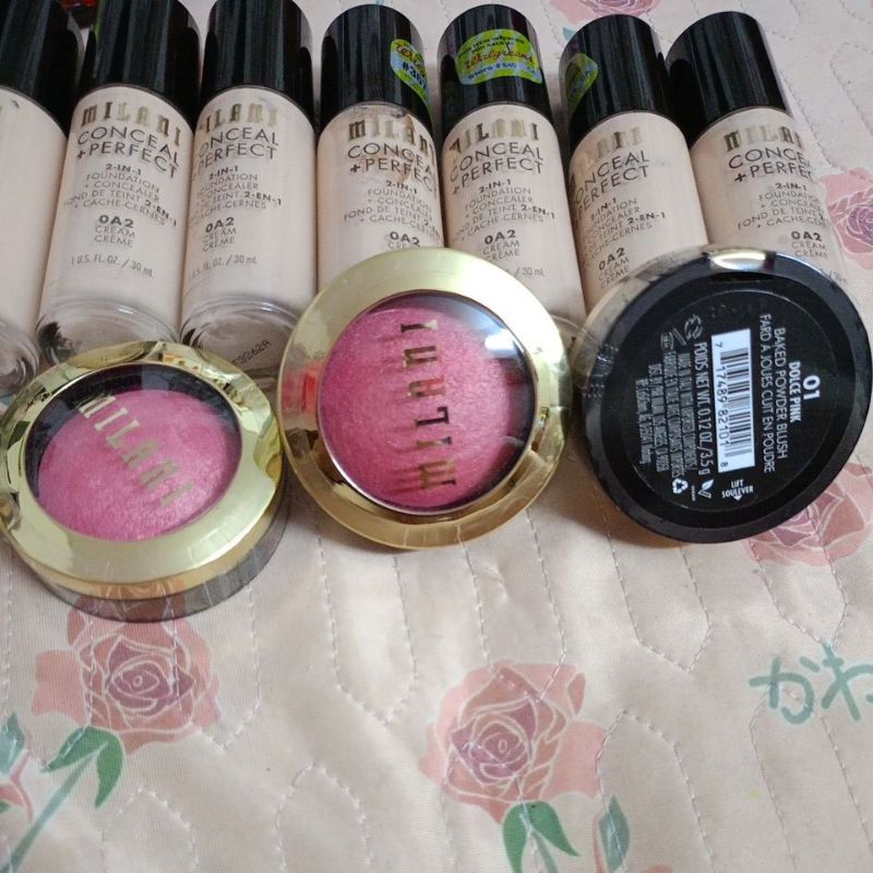 Má hồng Milani Dolce Pink 01 mẫu mới