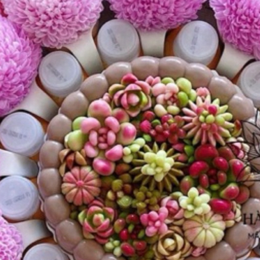 sét 10 xương rồng đẹp khuôn silicon xương rồng khuôn sen đá