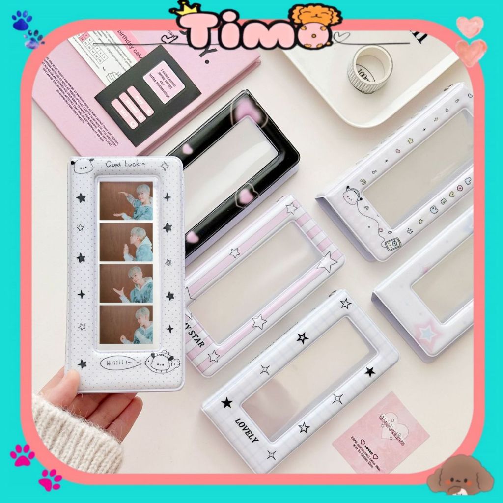 Album Photobooth Sổ Đựng Card Ảnh Dài Collect Book Độc Đáo Timo VPBL29
