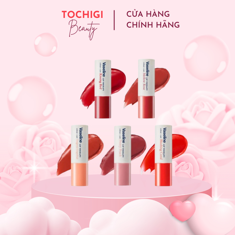 Son Dưỡng Có Màu Vaseline Lip Therapy Colour Care 4.2g Bản Hàn