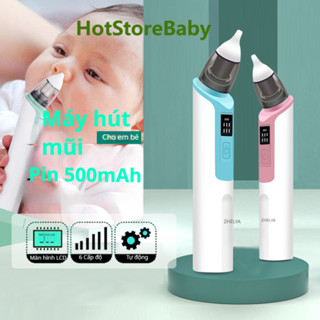 Máy hút mũi cho bé sơ sinh 6 chế độ cầm tay an toàn không đau tổn thương kèm sạc pin tiện dụng