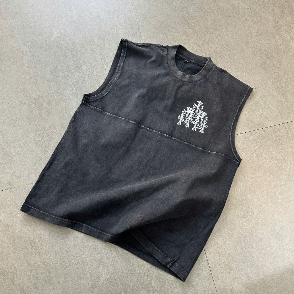 Áo ba lỗ / Tanktop wash Chrome Hearts