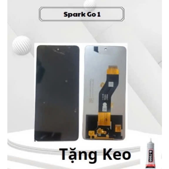 Màn Tương Thích Techno Spark Go 1/ KL4/ SparkG02/ Spark40C/ Spark30c/ Pop10/ Pop9 (tặng keo và cường