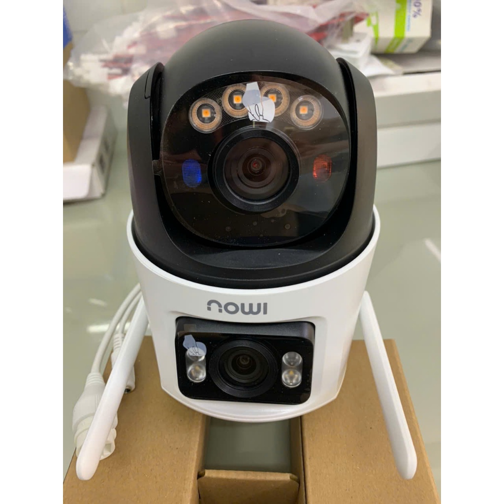 Camera Wifi IMOU 2 Mắt CRUISER DUAL 2  S7XEP 10MP, Full Color, Xoay 360 Độ, Báo Động, Theo Dõi