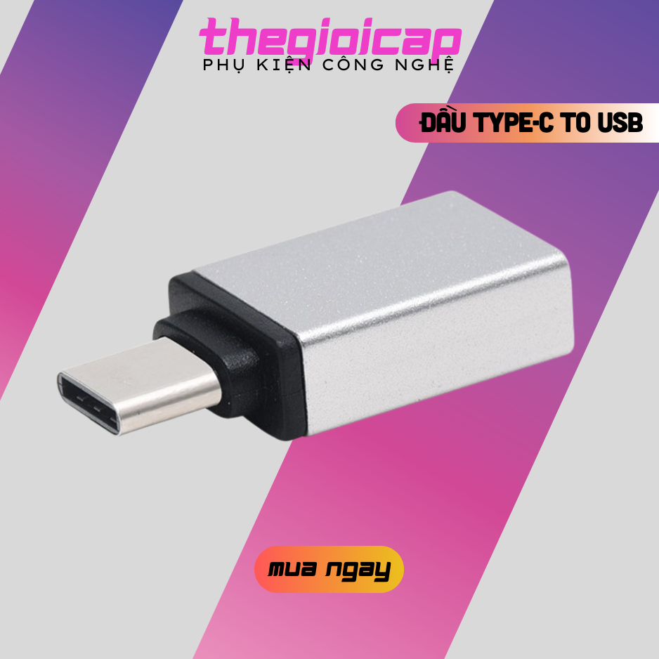 Đầu Chuyển Đổi Type-C Sang USB 3.0